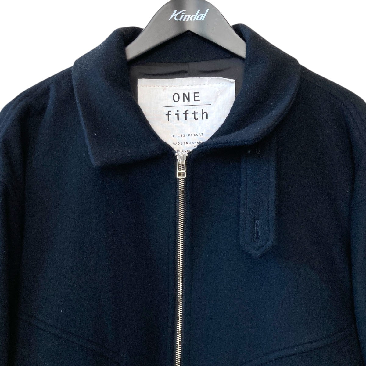 ONE FIFTH(ワンフィフス) ENZOワークジャケット ブラック サイズ 3