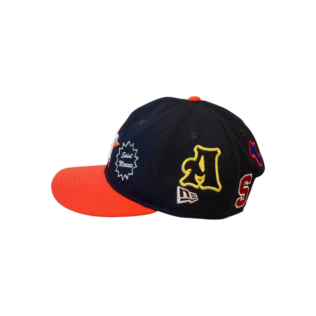 SAINT MICHAEL(セントマイケル) SAINT 6PANEL CAPキャップSM-HR8-0000