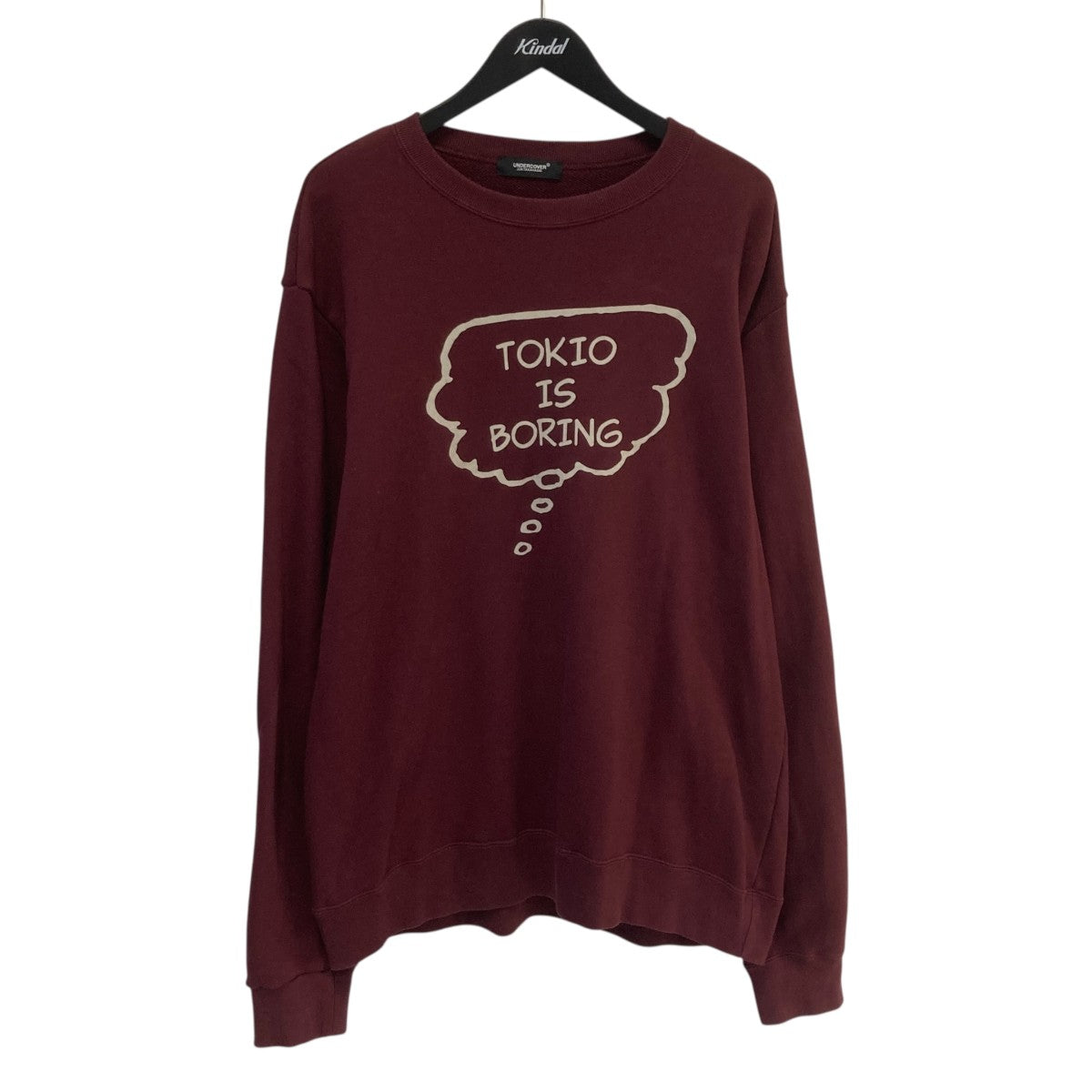 UNDERCOVER(アンダーカバー) 24AWBORDEAUX TOKIO IS BORINGトレーナー