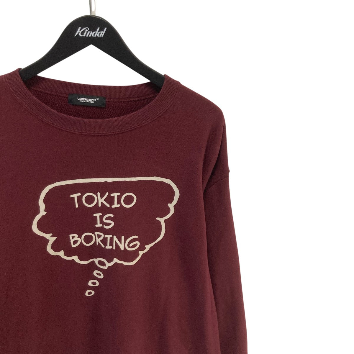 UNDERCOVER(アンダーカバー) 24AWBORDEAUX TOKIO IS BORINGトレーナー