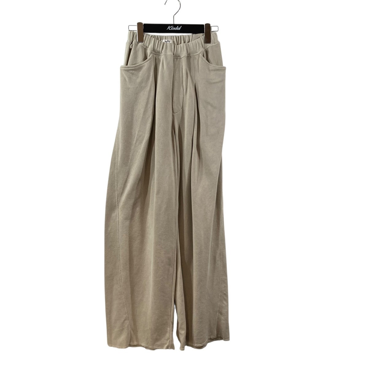 PIQUE TUCK EASY PANTS Stone WashイージーパンツS-081801