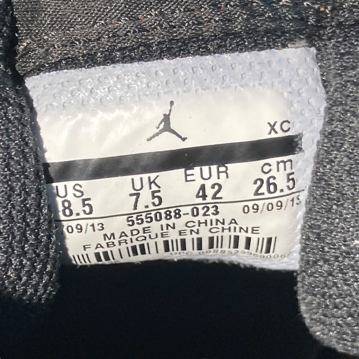 Air Jordan 1 Retro High OG Bredハイカットスニーカー555088-023