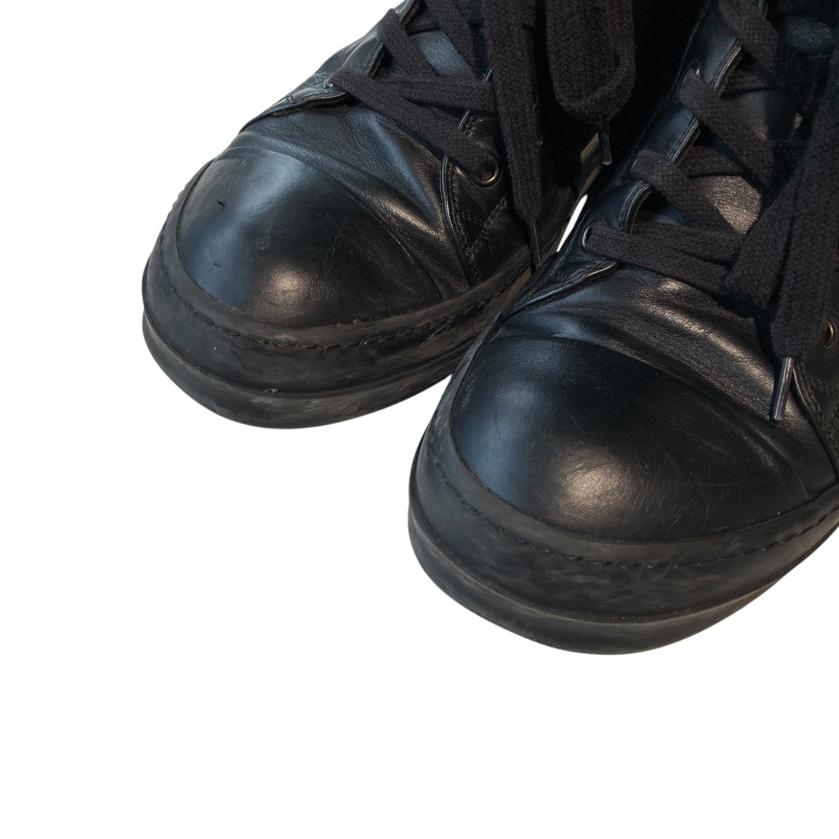 RICK OWENS Ramonesハイカットスニーカー19755 古着・中古-7枚目のアイテム画像