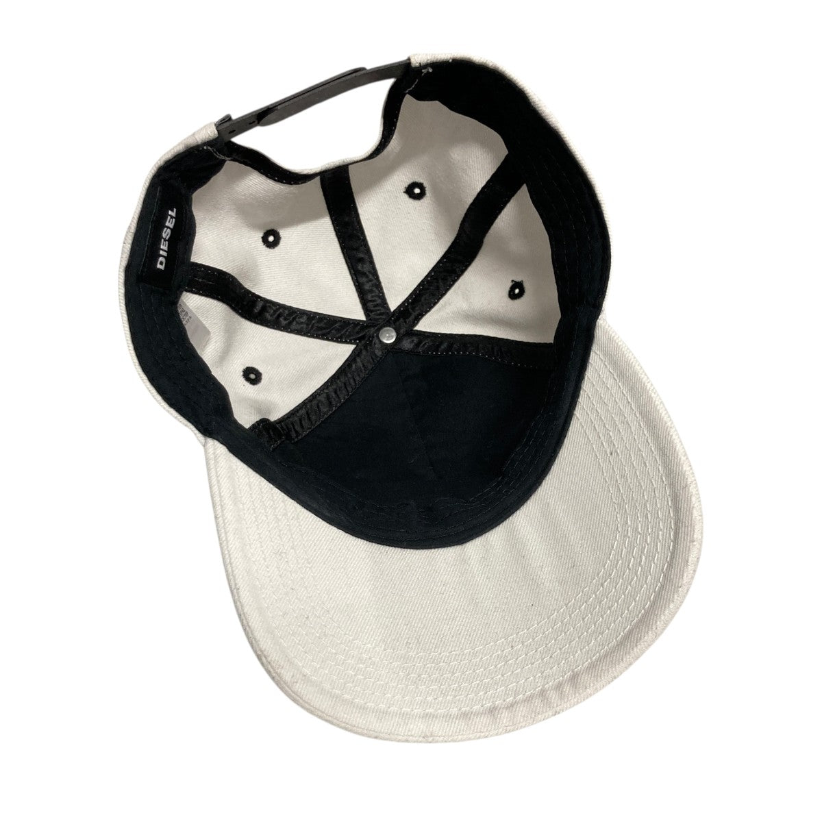 DIESEL(ディーゼル) ロゴ刺繍／キャップHK004307 HK004307 ホワイト