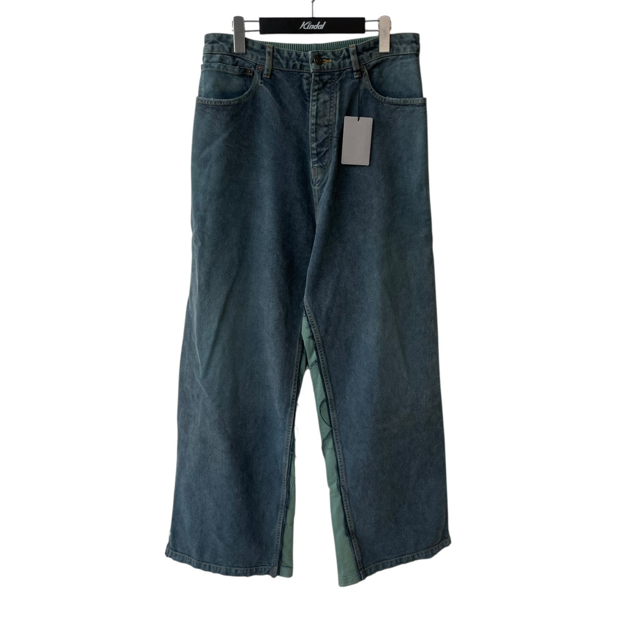 BALENCIAGA 23SSHYBRID BAGGY JEANSデニムパンツ738751 古着・中古-1枚目のアイテム画像