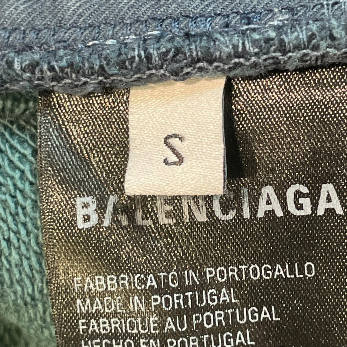 BALENCIAGA 23SSHYBRID BAGGY JEANSデニムパンツ738751 古着・中古-5枚目のアイテム画像