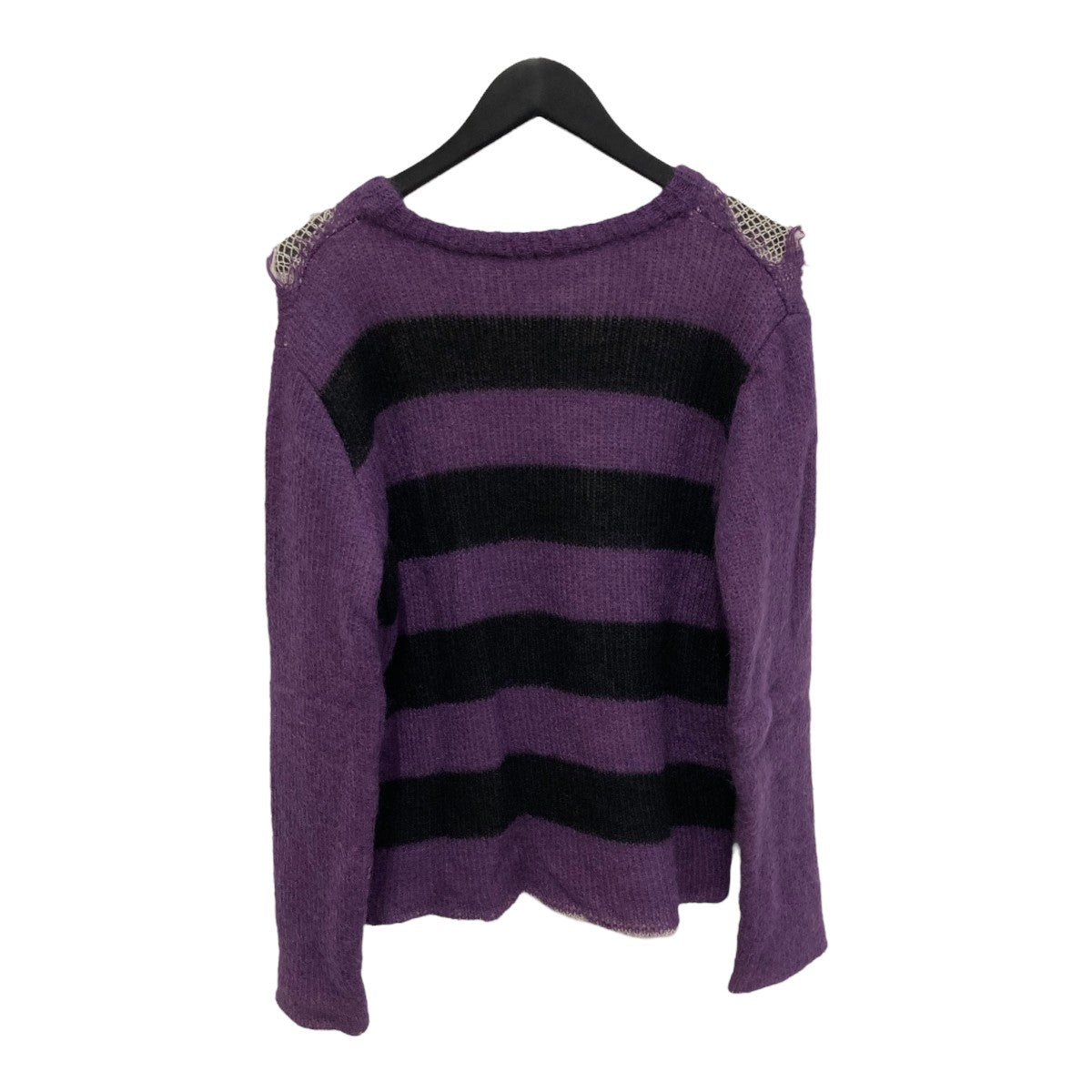DOUBLE LAYER INTARSIA CREWNECKニット
