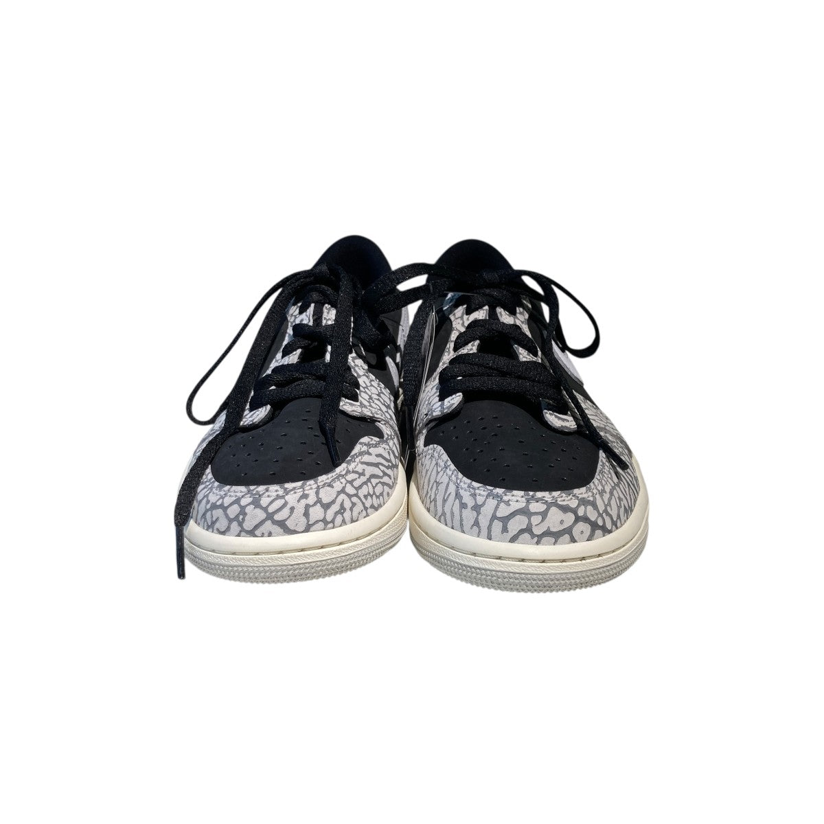 NIKE(ナイキ) AIR JORDAN 1 RETRO LOW OG black Cementスニーカー 