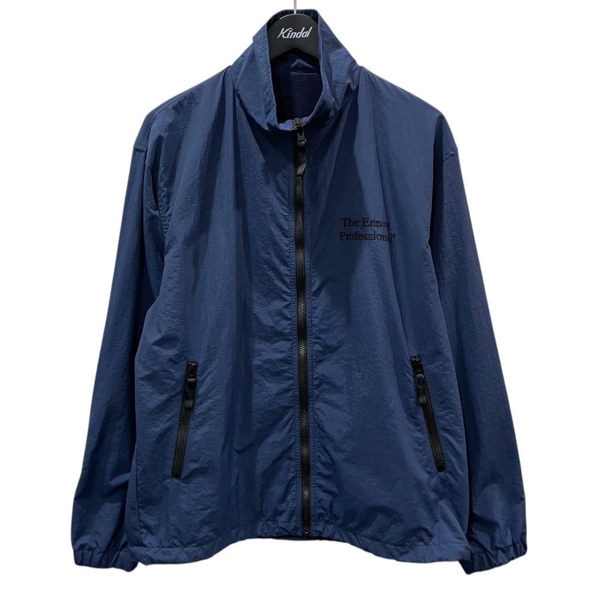 ENNOY×TRI MOUNTAIN ナイロンフリースジャケット ブラック サイズ L