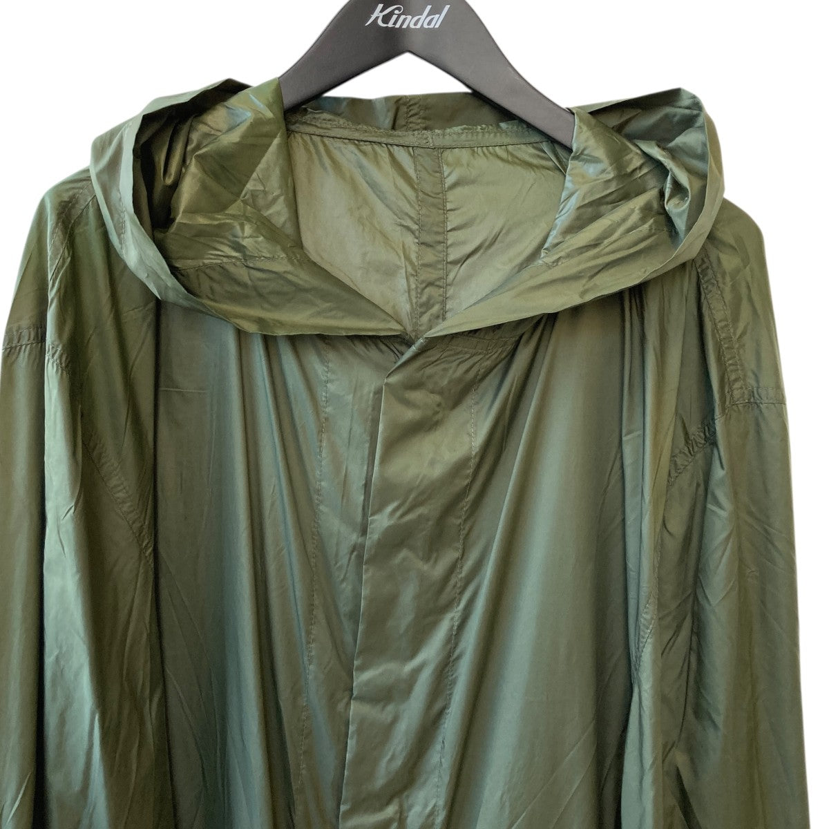 RICK OWENS Jumbo Tatlin Snap Front Cover JacketナイロンコートRU02B2726-NZ 古着・中古-3枚目のアイテム画像