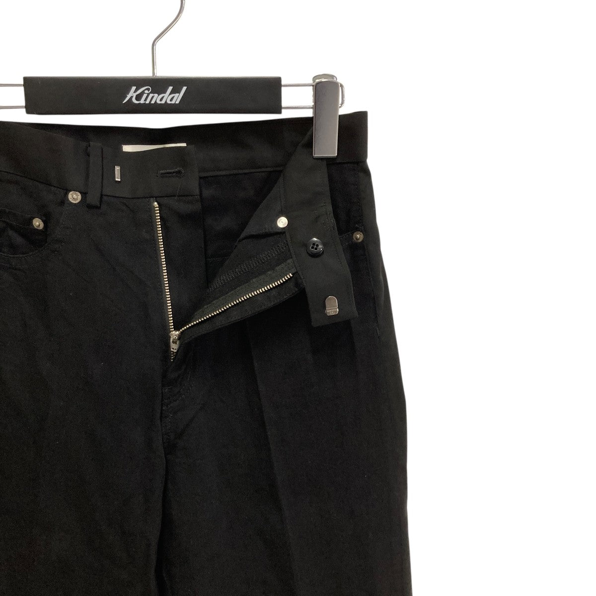 Denim Trousers BlackスラックスUP1E1505