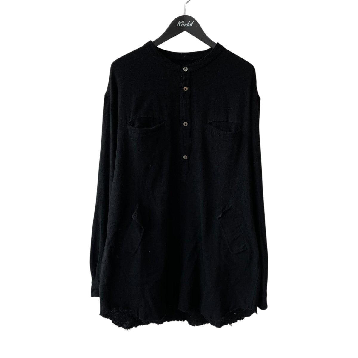 UNDERCOVER(アンダーカバー) 24AWウール縮絨プルオーバーシャツ