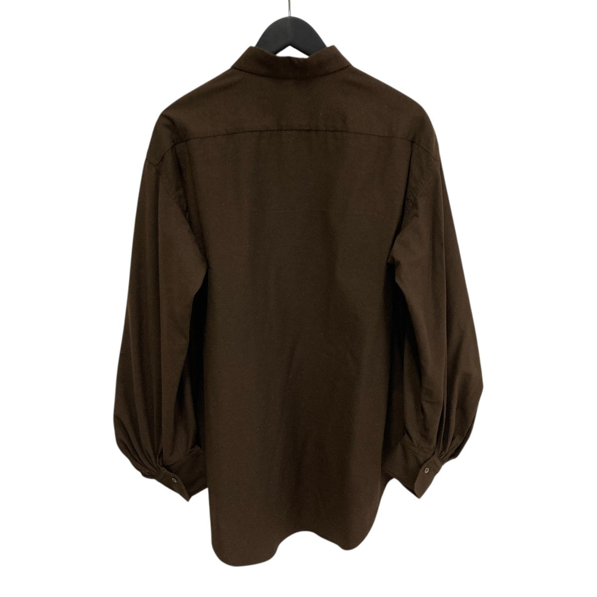 AXIS(アクシス) Volume Sleeve Shirts長袖シャツCH008 CH008 ブラウン