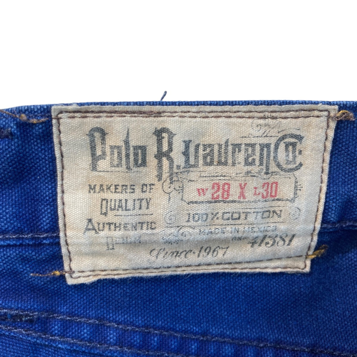 POLO RALPH LAUREN(ポロラルフローレン) デニムパンツ ネイビー サイズ