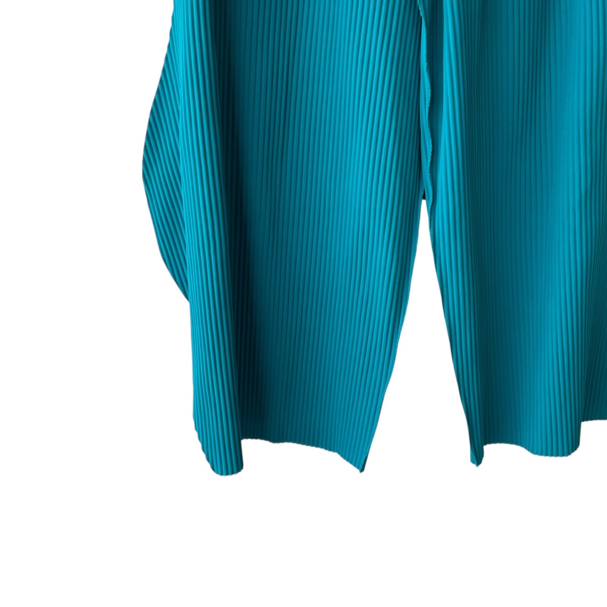 me ISSEY MIYAKE 25AWFINE KNIT PLEATS BOTTOM 1パンツMI54KF507 古着・中古-4枚目のアイテム画像