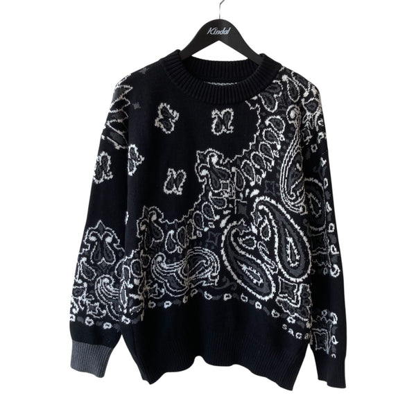 sacai(サカイ) バンダナニット22-02695M 22-02695M ブラック サイズ 1