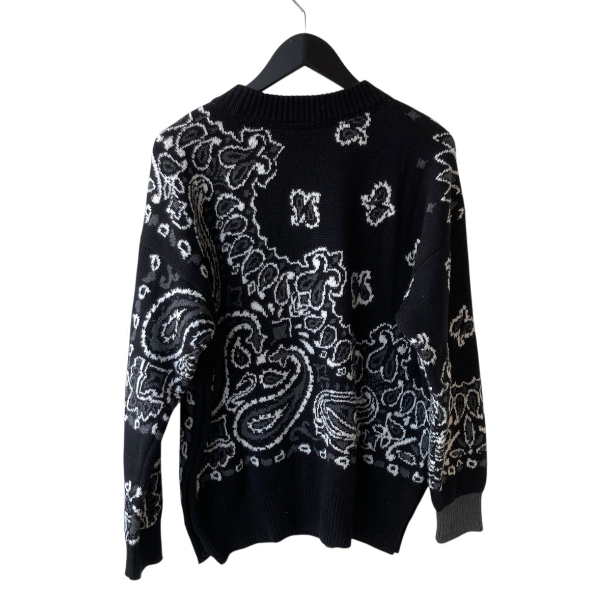 sacai(サカイ) バンダナニット22-02695M 22-02695M ブラック サイズ 1