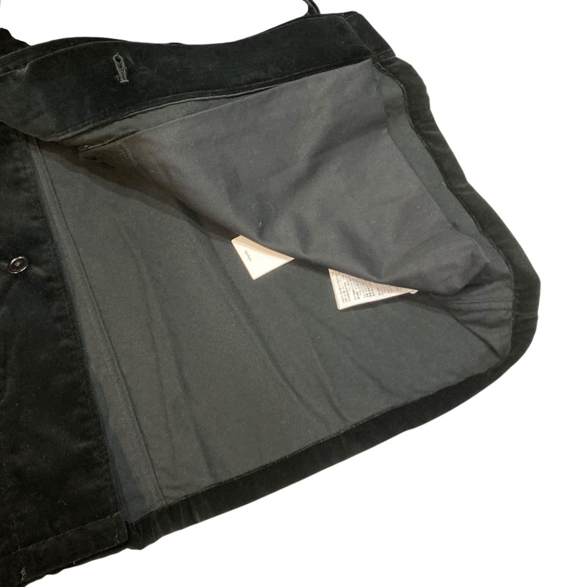 blurhms(ブラームス) 23AWVelvet Field jacketブルゾンBHS23F026