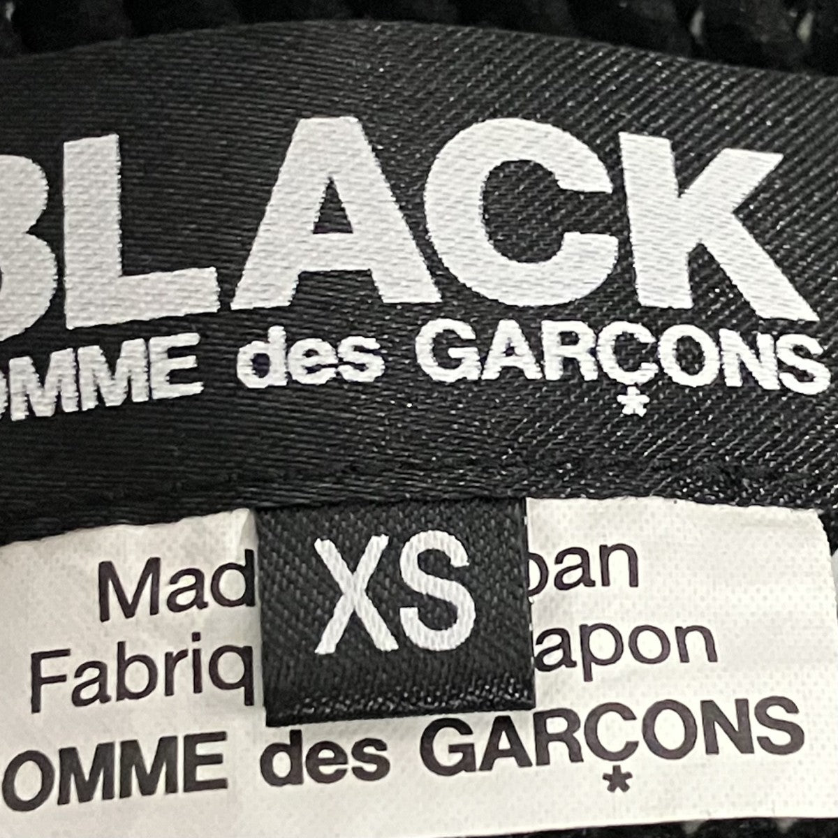 BLACK COMME des GARCONS(ブラックコムデギャルソン) メッシュ