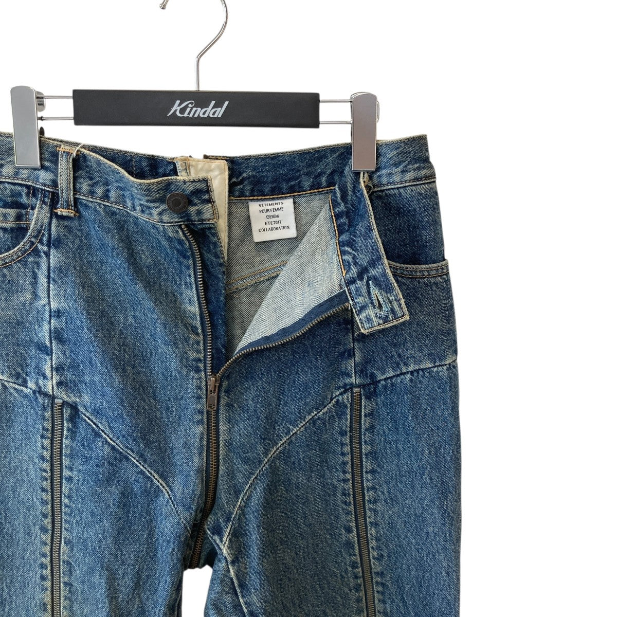 Levi'sヴェトモンネタUSA製ヴィンテージvetements VETEMENTS X Levi's Denim Jacket, XS
