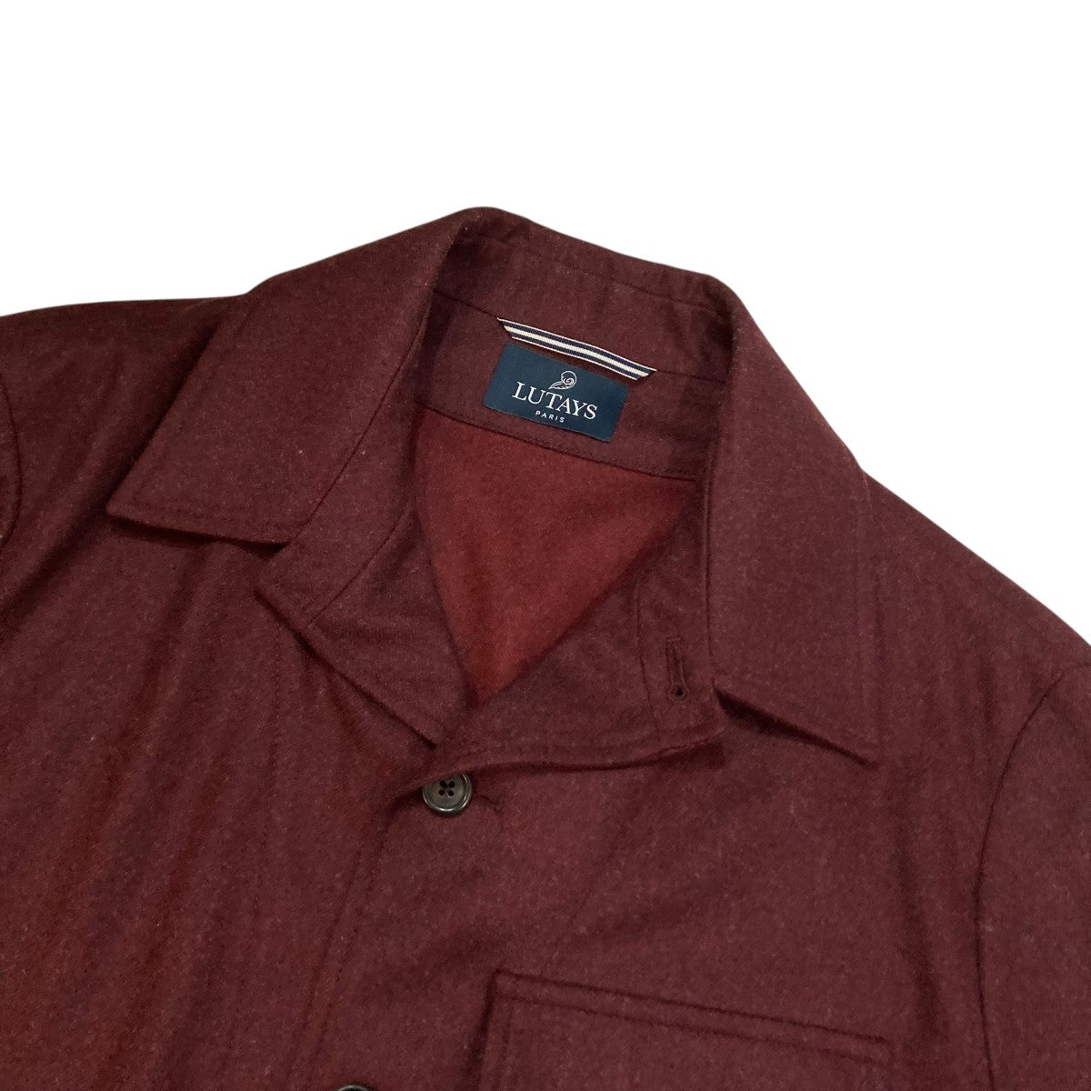 LUTAYS(リュテス) PILOTE 定価￥363，000ジャケット エンジ サイズ 48