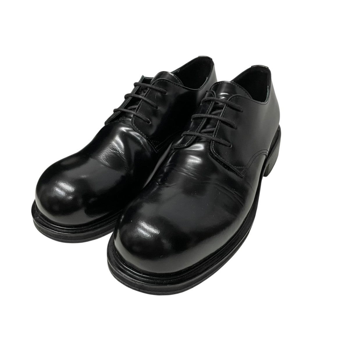 ACNE STUDIOS(アクネストゥディオズ) レザーバックルミュール ブラック