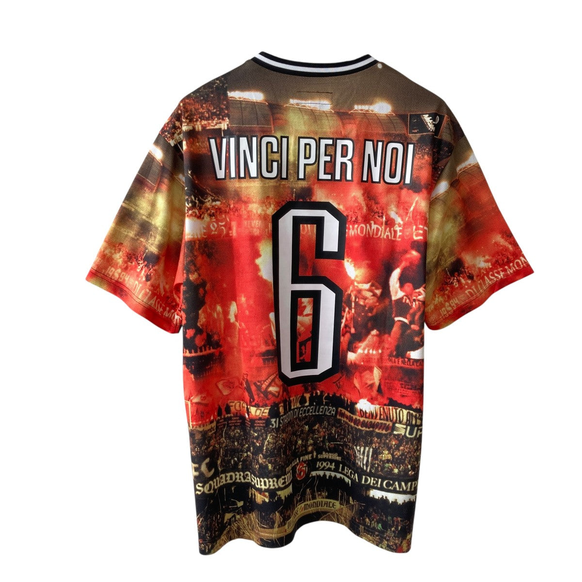 Supreme Vinci Per Noi Soccer Jersey半袖Tシャツ 古着・中古-2枚目のアイテム画像