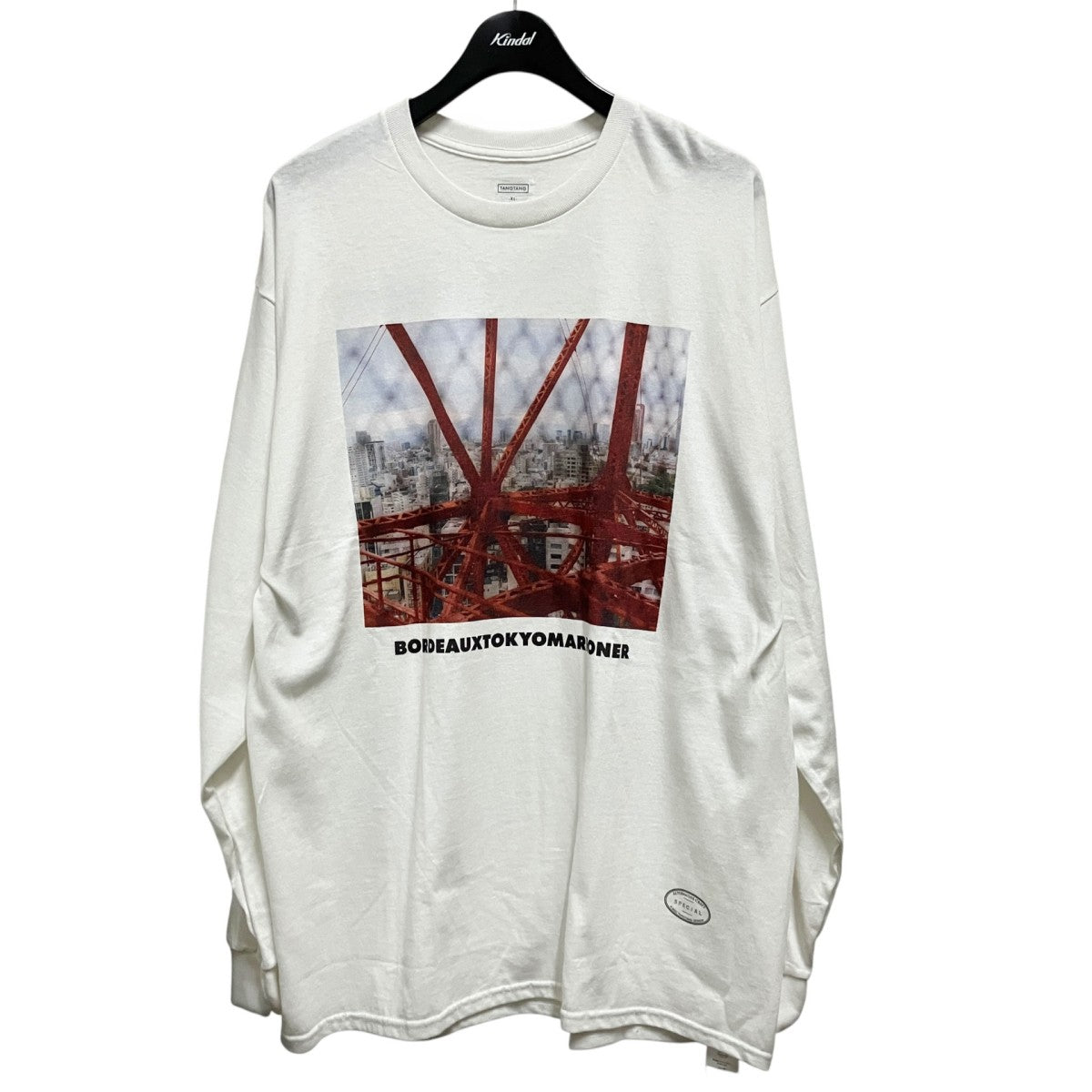 BORDEAUXTOKYOMARRONERロングスリーブTシャツ