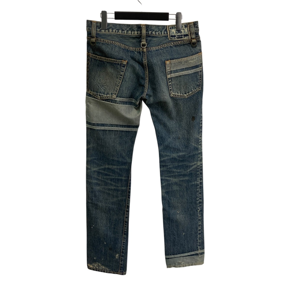 マスターマインドmastermind japanカーディガンデニムレザー マスターマインドmastermind japanカーディガンデニムレザー