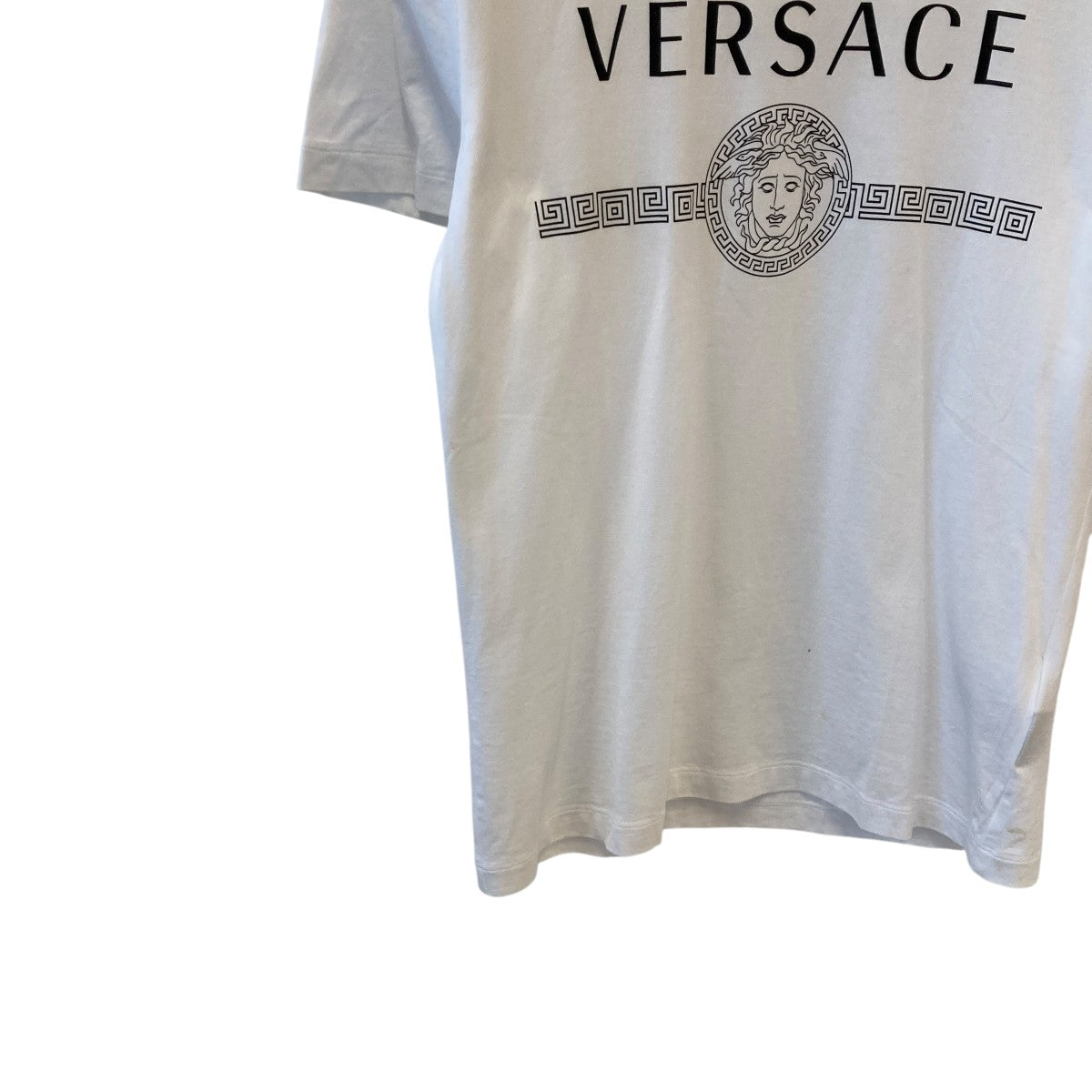 VERSACE サステナブルロゴTシャツ 古着・中古-4枚目のアイテム画像