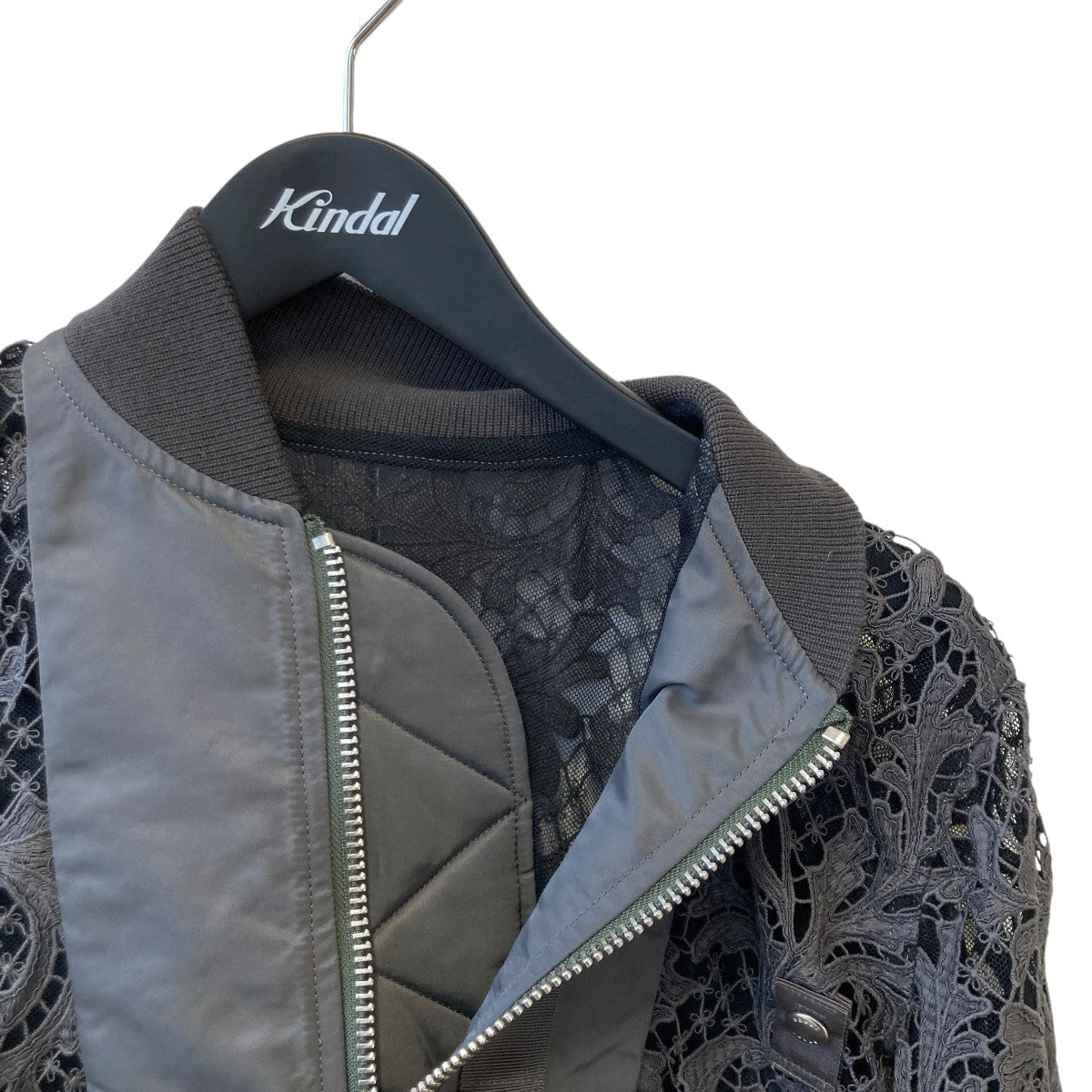 sacai(サカイ) レースドッキングMA-1ジャケット22-06224 22-06224