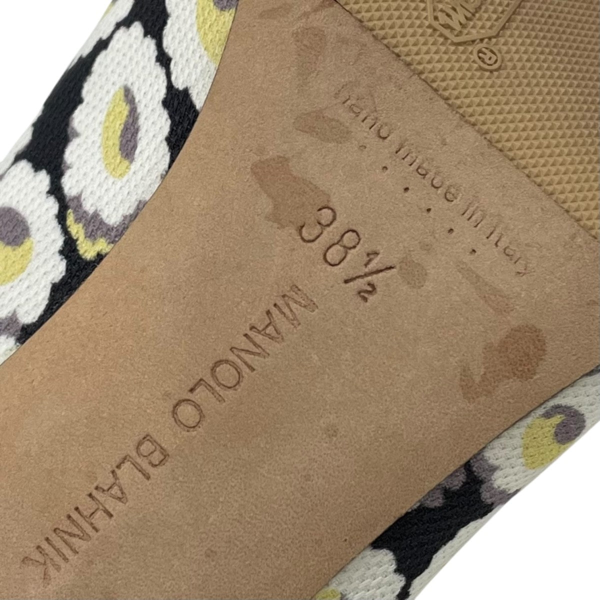 Manolo Blahnik ハンギシ花柄ヒールパンプス 古着・中古-8枚目のアイテム画像