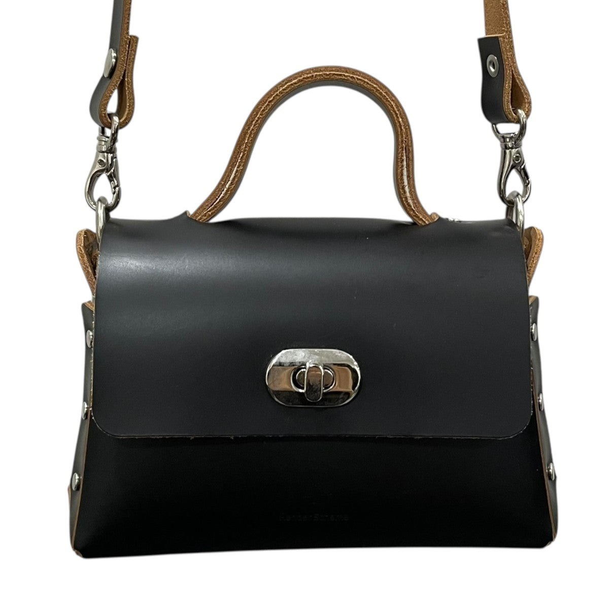 Hender Scheme ハンドバッグS ブラック スタッズ assemble hand bag tall S | Hender Scheme(エンダースキーマ