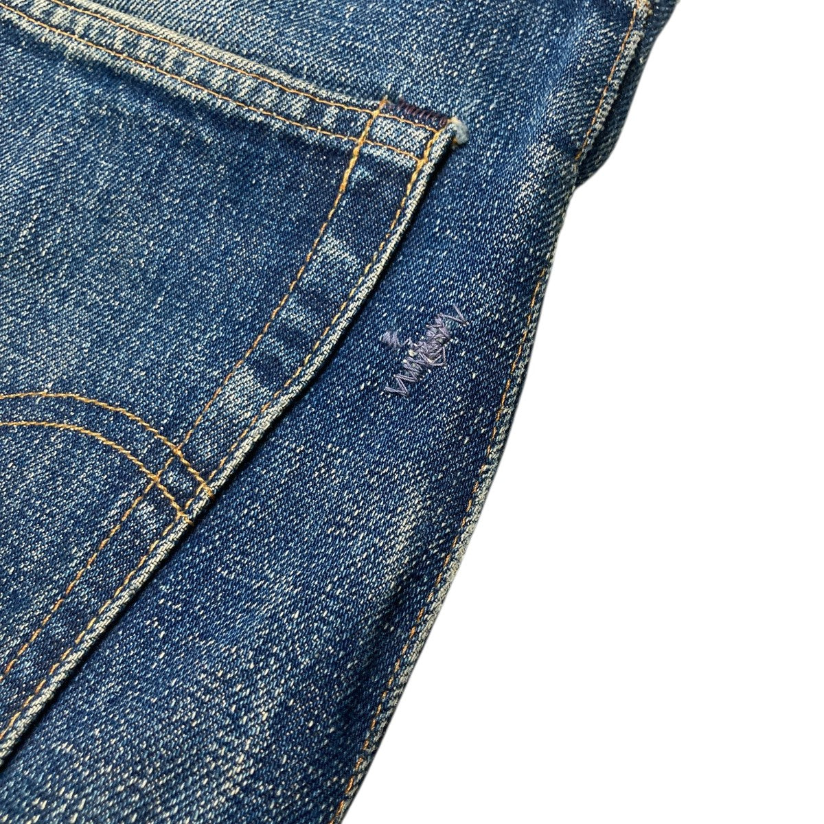42TALON BIGE ボタン裏5 505 BIGEデニムパンツ