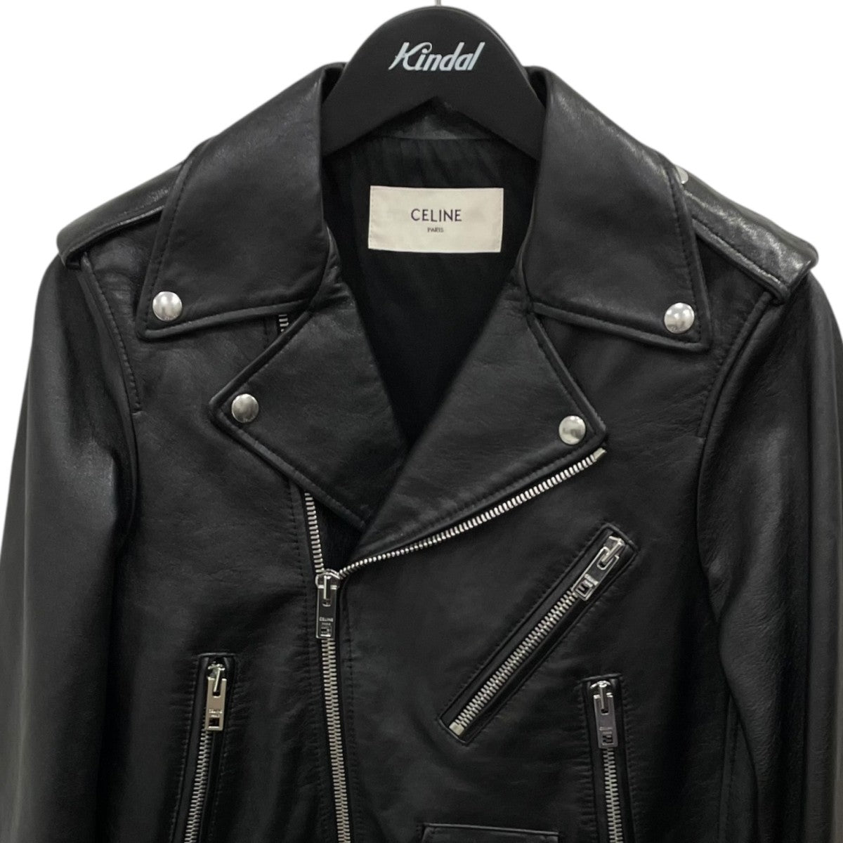 CELINE(セリーヌ) CLASSIC BIKER IN LAMBSKINレザージャケット