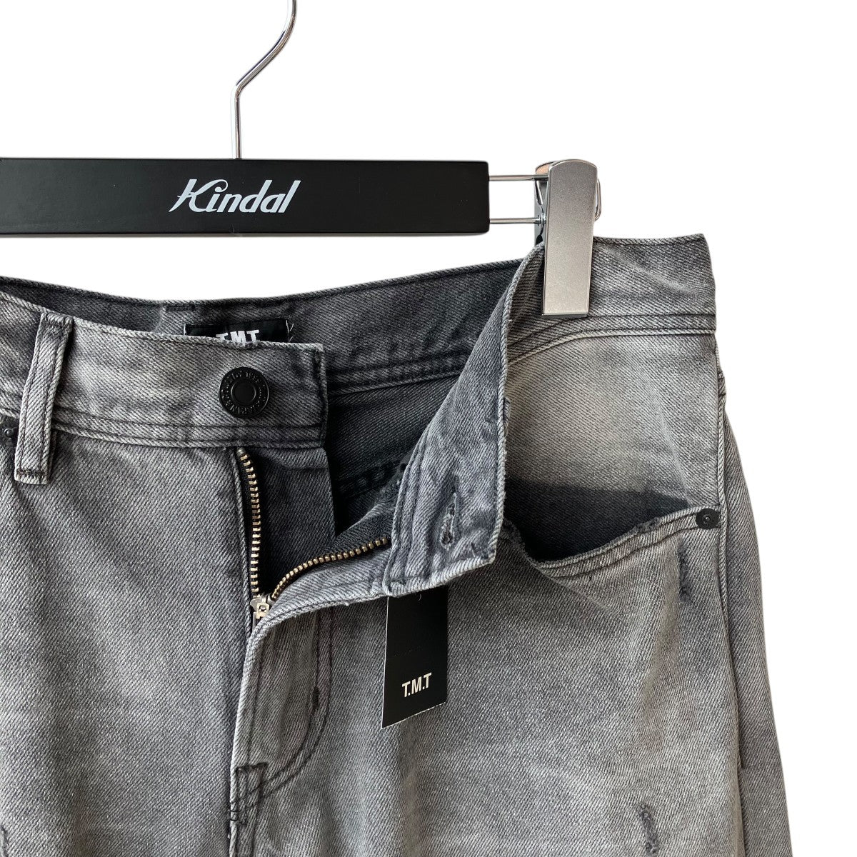 12oz SOFT BLACK DENIM 5P STRAIGHTデニムパンツTPT-T9908