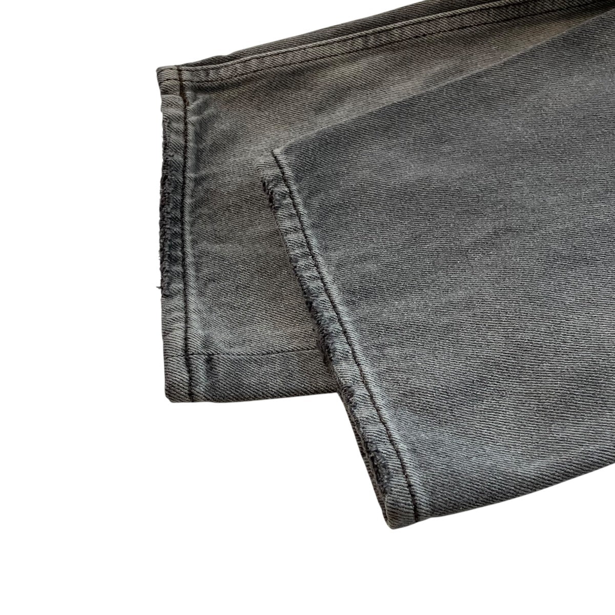12oz SOFT BLACK DENIM 5P STRAIGHTデニムパンツTPT-T9908