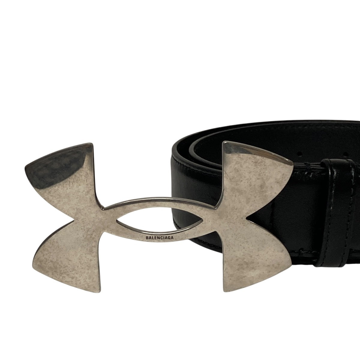 【未使用】BALENCIAGA UNDER ARMOUR スケーターベルト 黒 未使用】BALENCIAGA UNDER ARMOUR スケーターベルト 黒 未使用