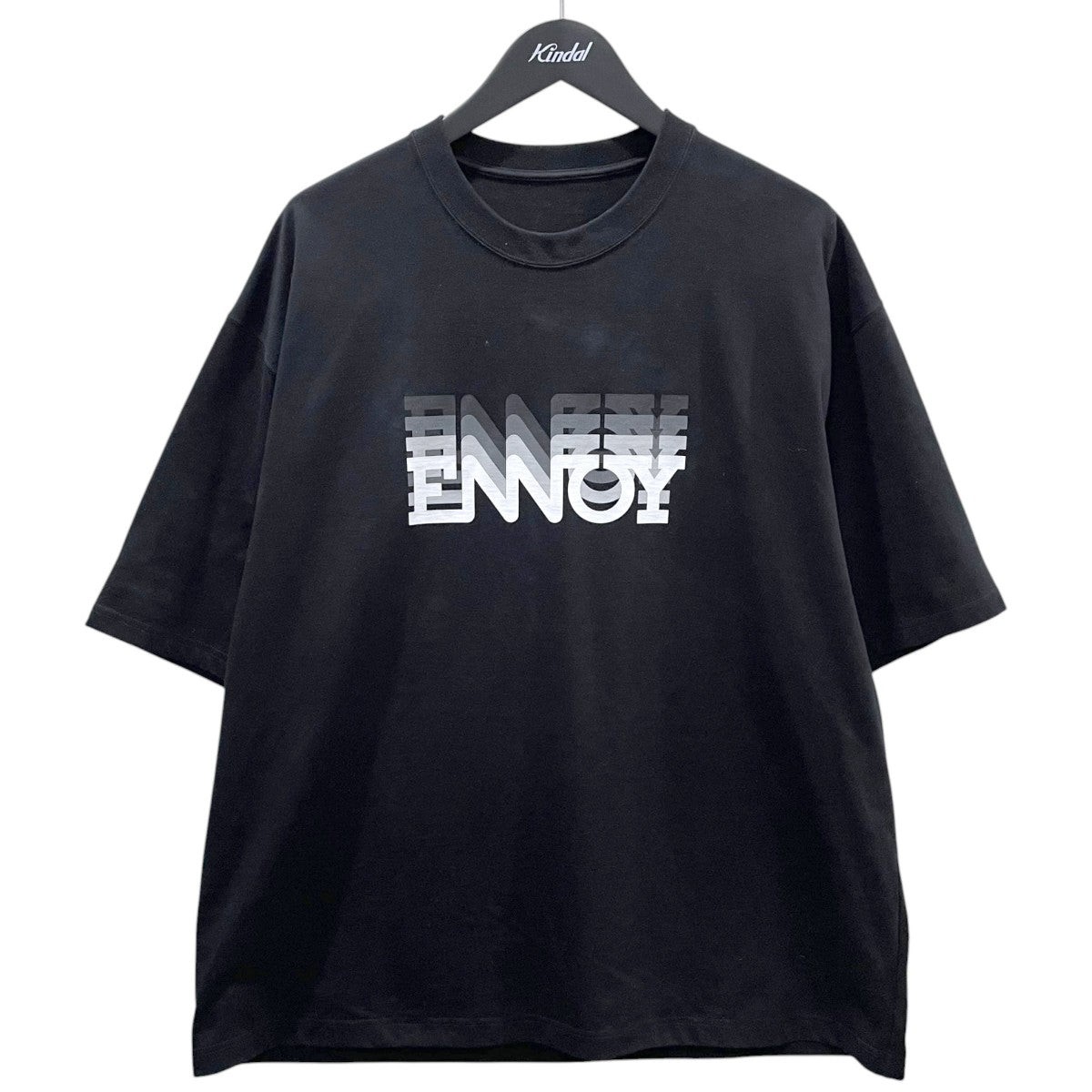 ENNOY 23SS ロゴプリントTシャツ Electric Logo Gradation T-Shirt エレクトリック ロゴ グラデーション ティーシャツ SS23BRENCT07NTL 古着・中古-1枚目のアイテム画像