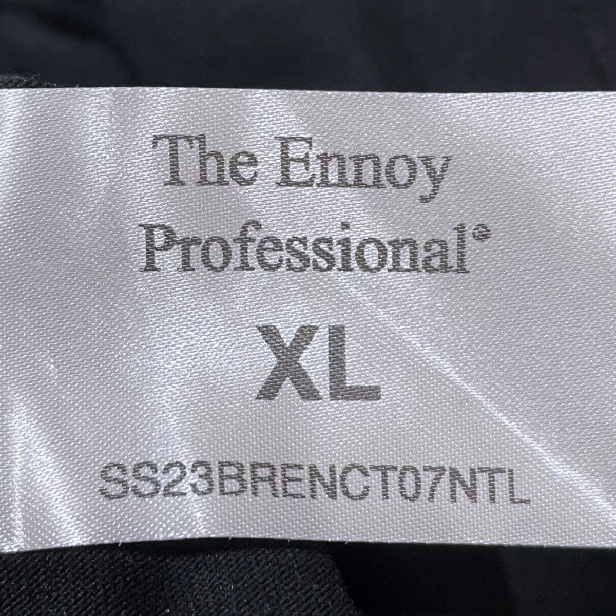 ENNOY 23SS ロゴプリントTシャツ Electric Logo Gradation T-Shirt エレクトリック ロゴ グラデーション ティーシャツ SS23BRENCT07NTL 古着・中古-7枚目のアイテム画像