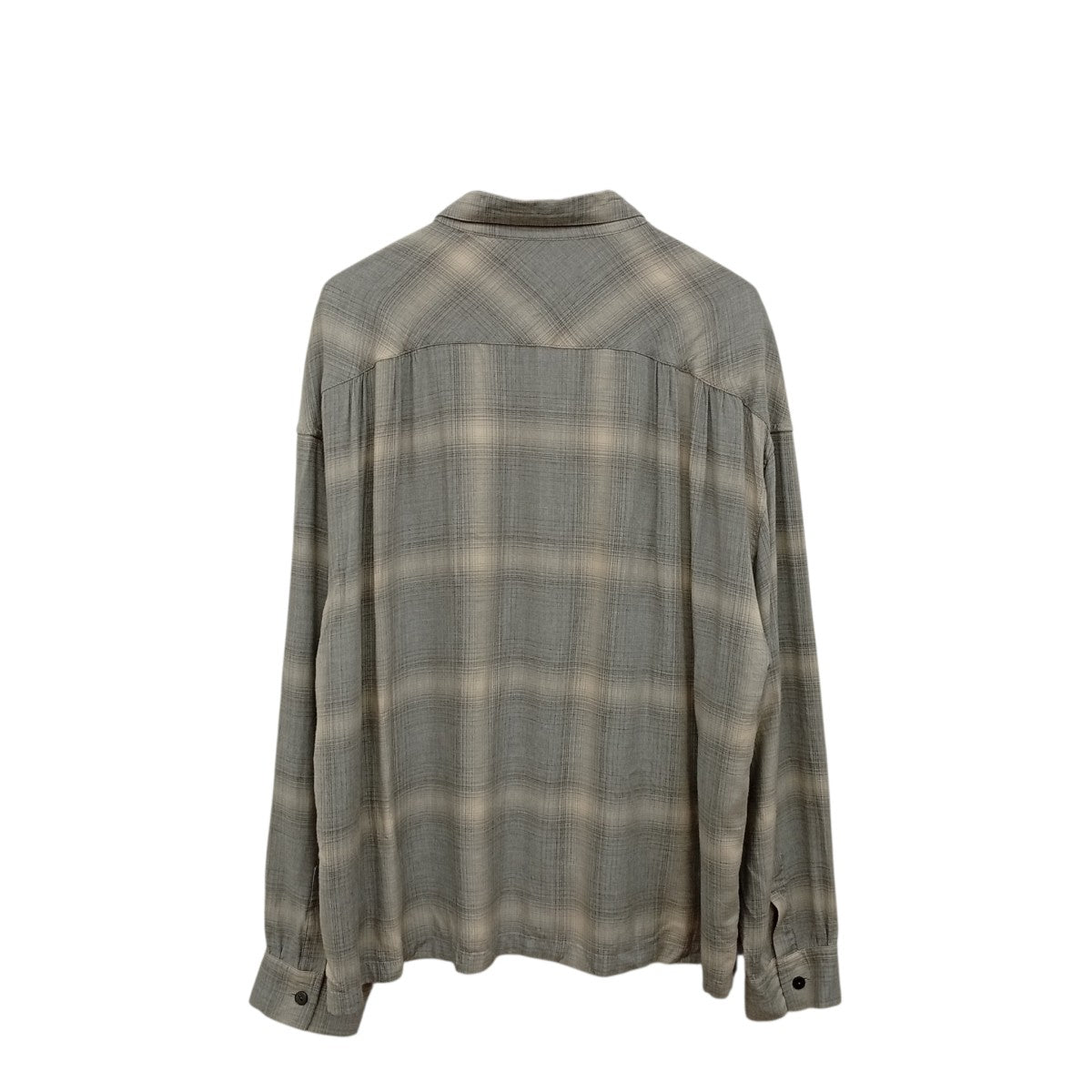 Deluxe チェックシャツ 古着・中古-2枚目のアイテム画像