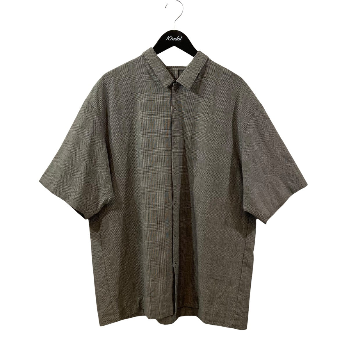 ATON チェック半袖シャツ6951659 古着・中古-1枚目のアイテム画像