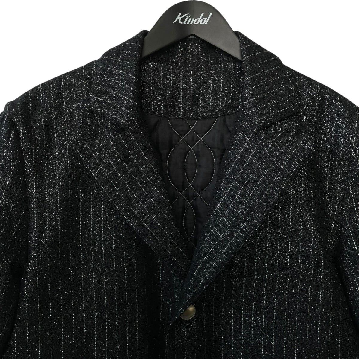 QUILTING GLITTER STRIPE JACKETストライプ3BジャケットSO-J05-110