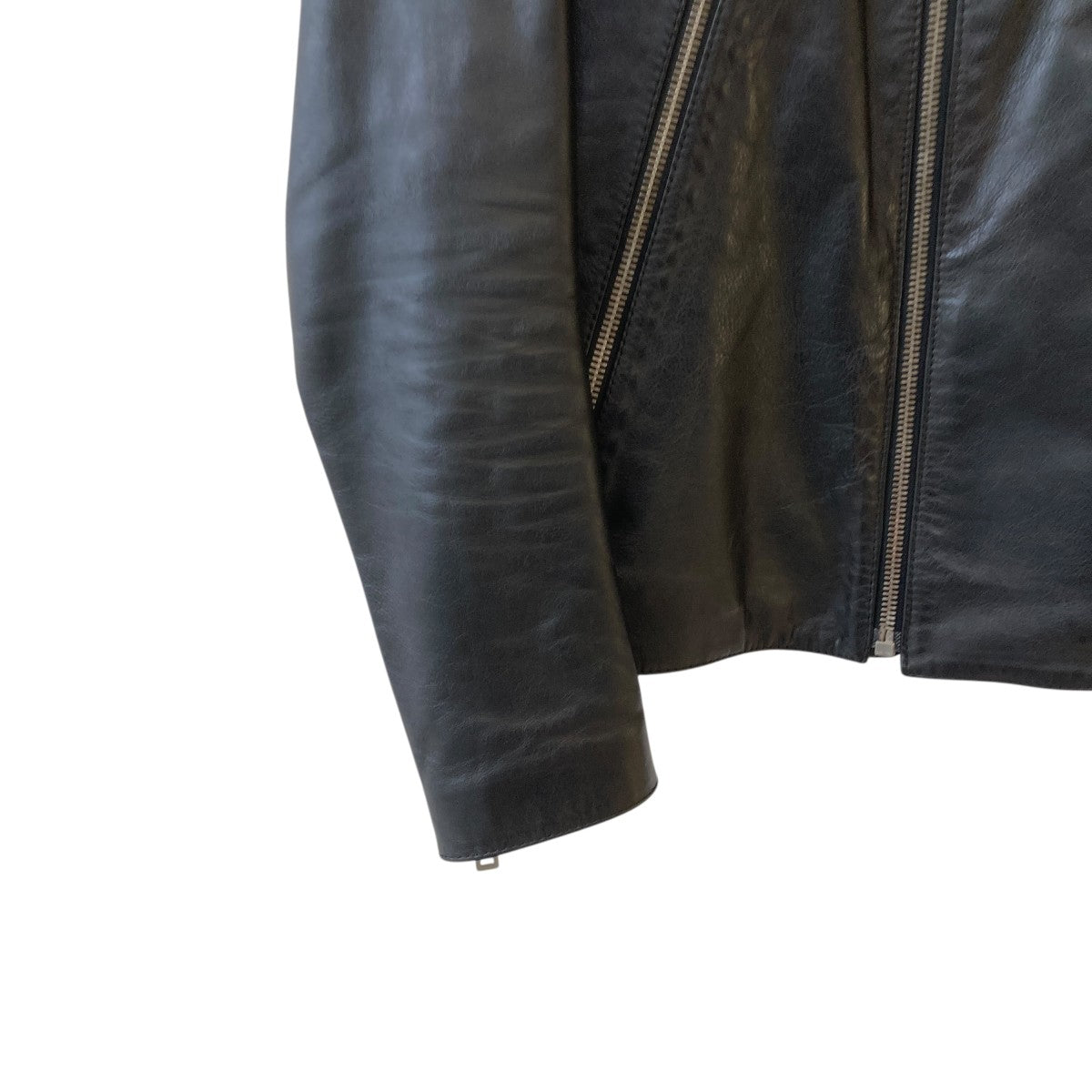 Maison Margiela(メゾンマルジェラ) 16SS5-ZIP RIDERS JACKETレザー