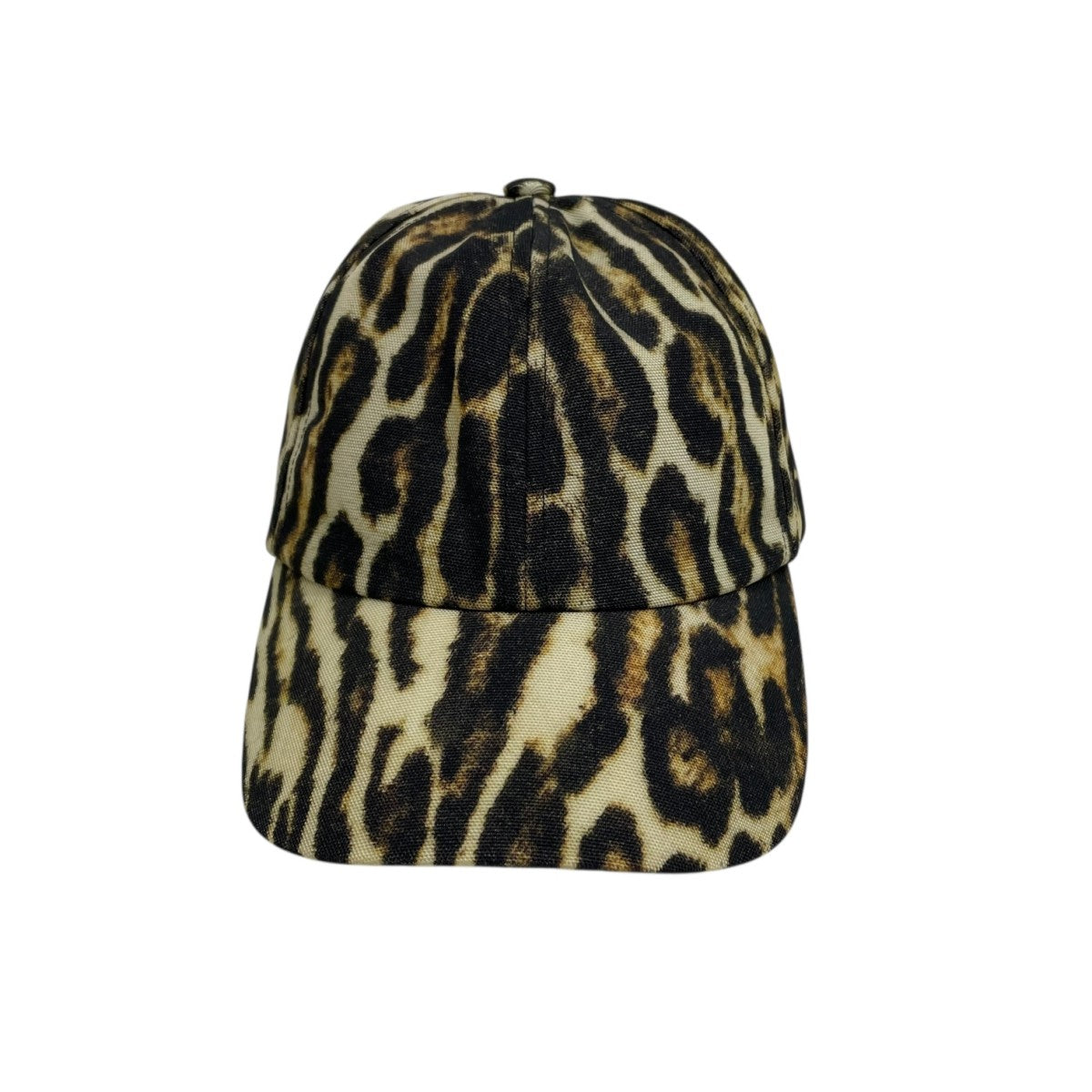 DRIES VAN NOTEN(ドリスヴァンノッテン) ヒョウ柄キャップ カーキ