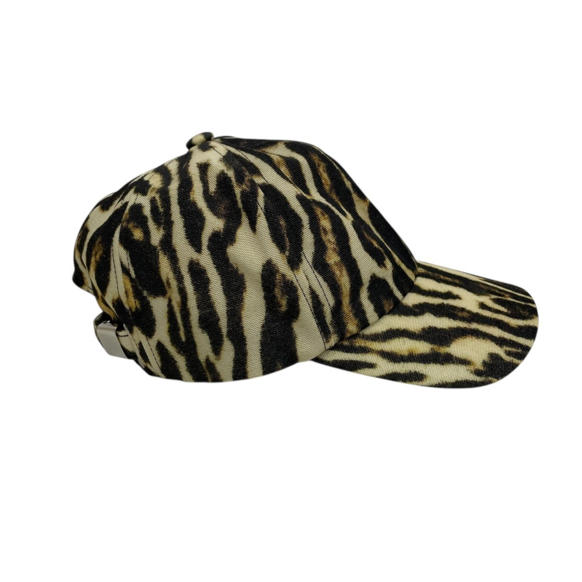 DRIES VAN NOTEN　ドリス ヴァン ノッテン　花柄キャップ DRIES VAN NOTEN(ドリスヴァンノッテン) ヒョウ柄キャップ カーキ