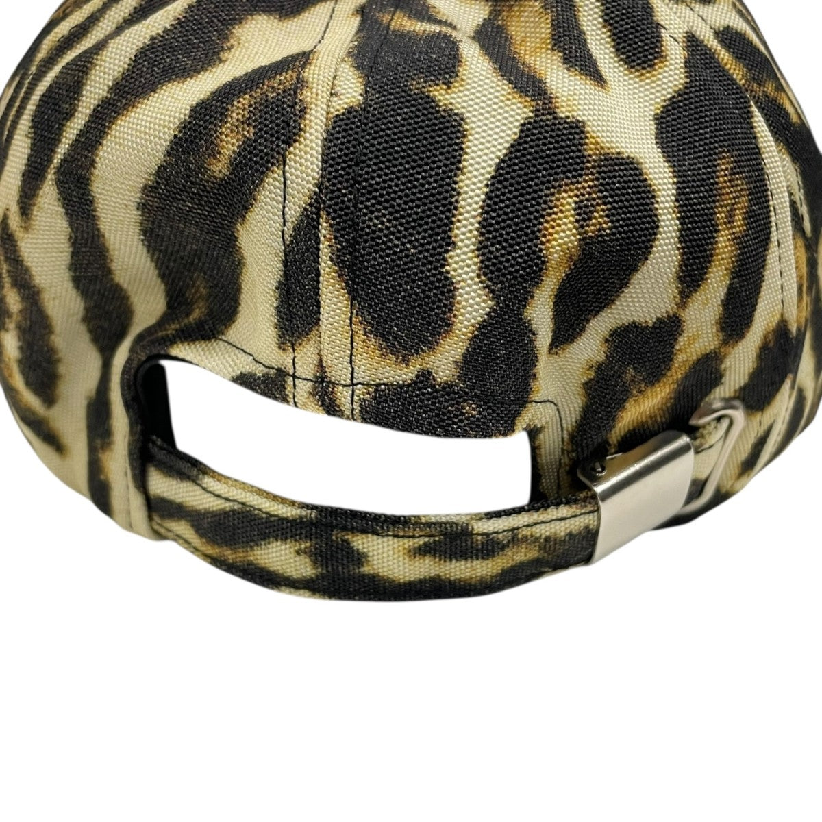 DRIES VAN NOTEN(ドリスヴァンノッテン) ヒョウ柄キャップ カーキ