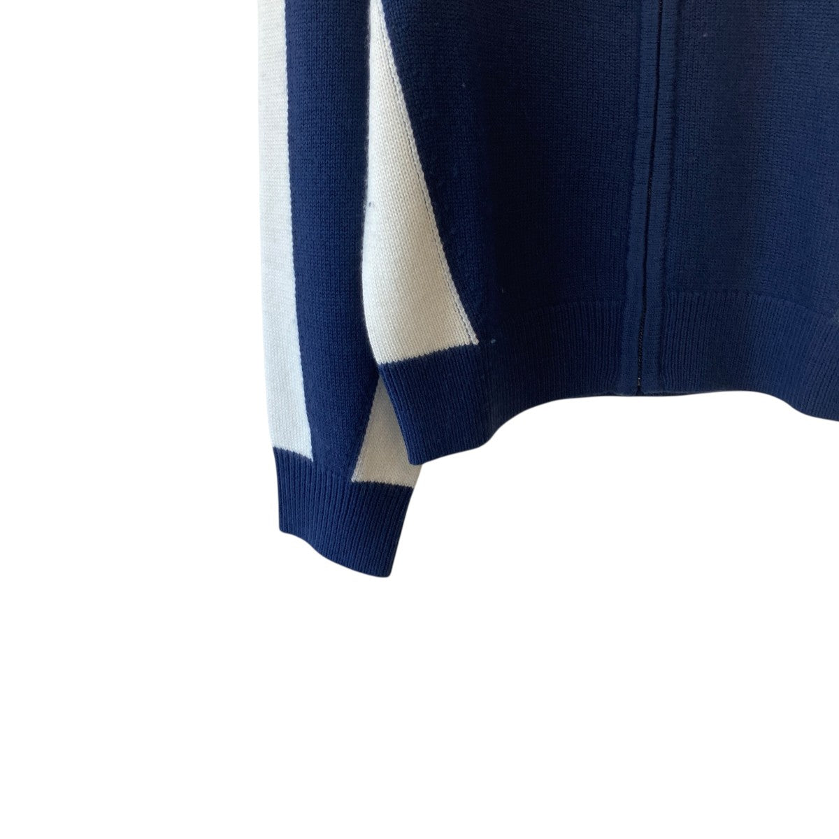 PALACE(パレス) 25AWarch funnel knitジップアップニット ネイビー