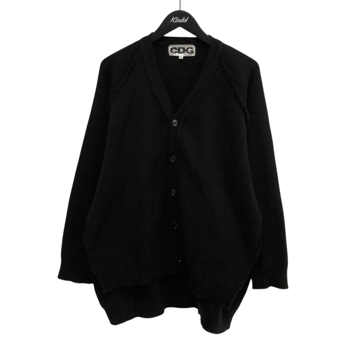 CDG　AD2018　ロゴスウェット　XL　黒　古着 CDG AD2018 ロゴスウェット XL 黒 古着