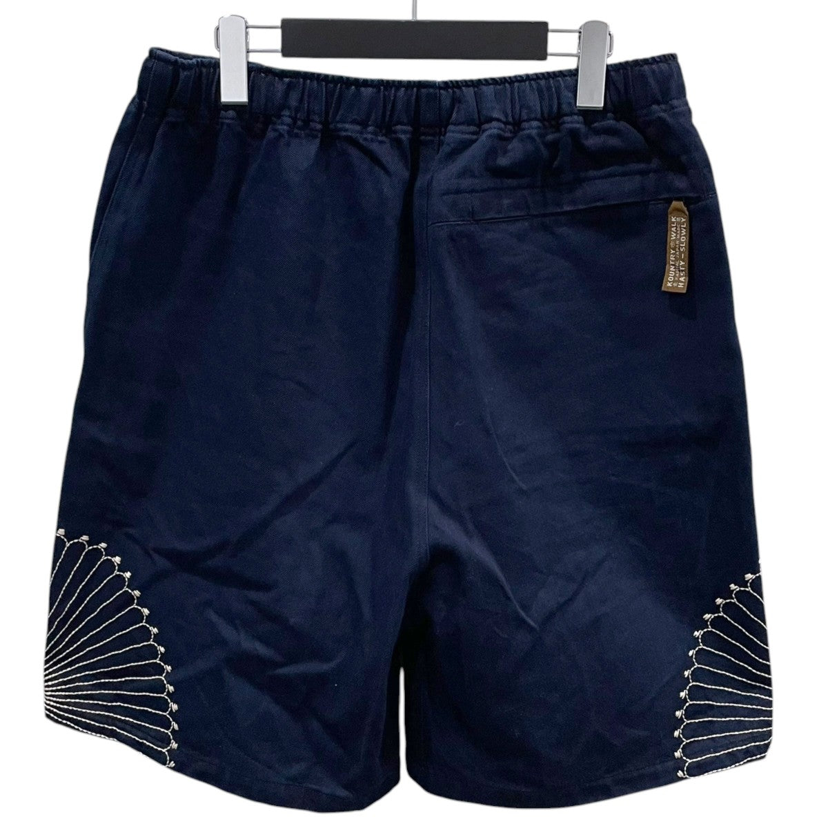KAPITAL 25SS 風呂敷刺繍デニムハーフパンツ 10oz IDG×IDG Denim Easy Shorts (Furoshiki Embroidery) K2503SP097 古着・中古-2枚目のアイテム画像